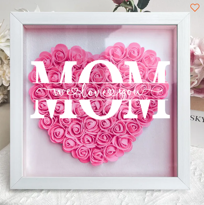 FlowerHeart - Gepersonaliseerd geschenk voor jouw moeder