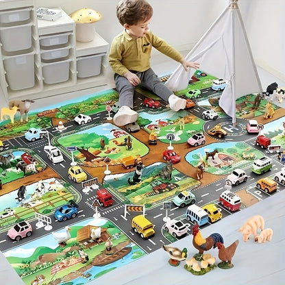 Play&Explore Speelkleed – Interactief Avontuur met Boerderij en Verkeer