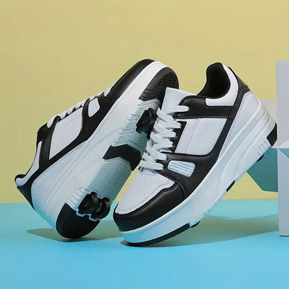 GlideKicks - Stoere Sneakers met Wieltjes voor Ultiem Plezier