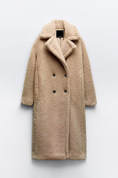 Emma Lange Teddy Coat – Warme & Stijlvolle Jas voor Elk Seizoen