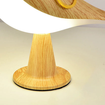 Aviara - Elegante wandlamp in vogelvorm Met Hout