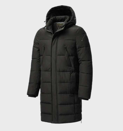 Klassiek wind- en waterdicht parka winterjas met dikke capuchon - NORDFALL