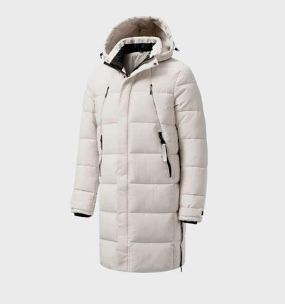 Klassiek wind- en waterdicht parka winterjas met dikke capuchon - NORDFALL