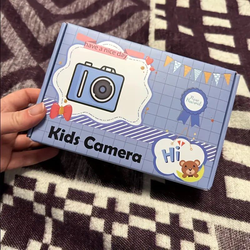 SnapKid - Compacte Instant Camera voor Kinderen - 1080P HD, Foto & Video, Inclusief Afdrukpapier & USB-oplader