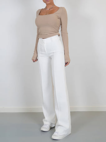 Jill - High-Waist Pantalon – Stijlvolle & Comfortabele Damesbroek - Tijdloze Elegantie