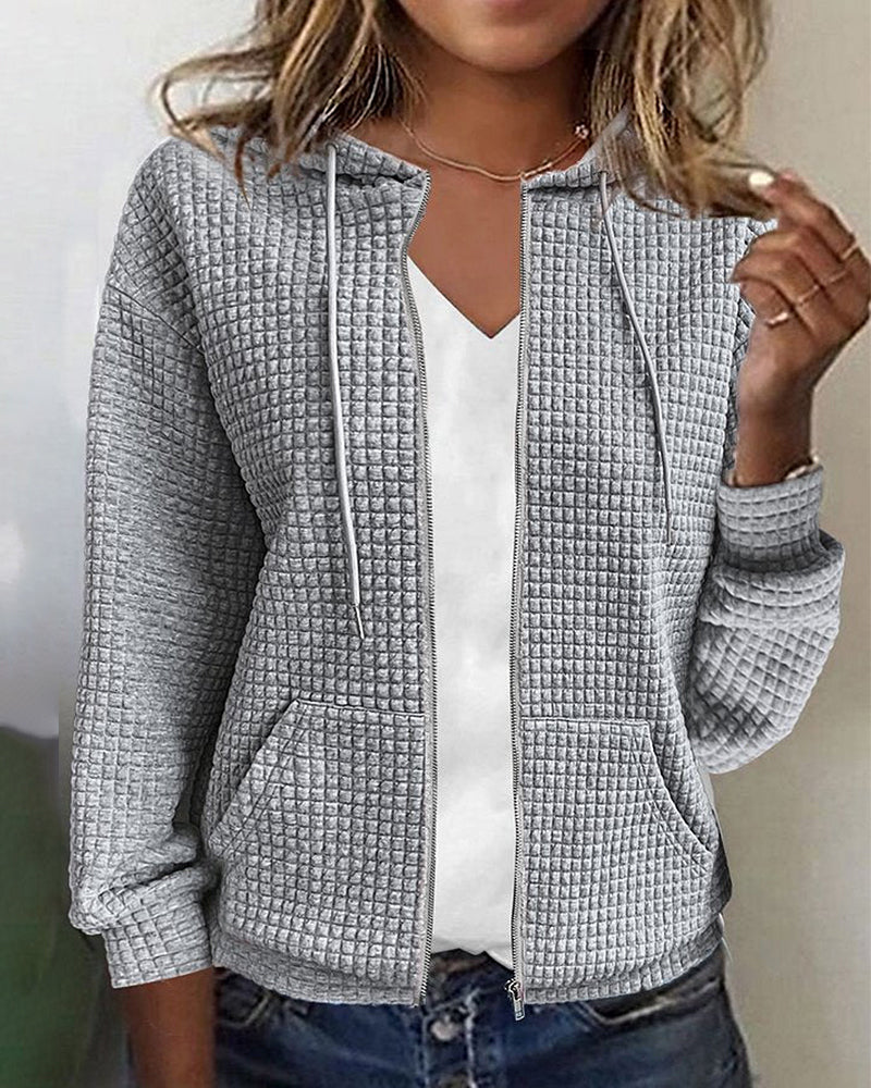 Casual En Comfortabel Dames Vest Met Rits - Ilona