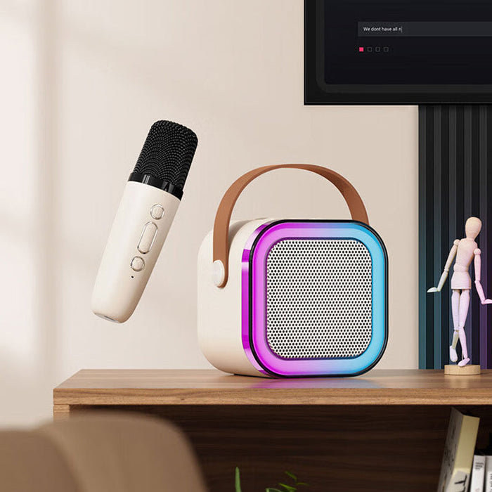 SingJoy Mini Karaoke Systeem – Draadloze Microfoons voor Onvergetelijke Zangmomenten