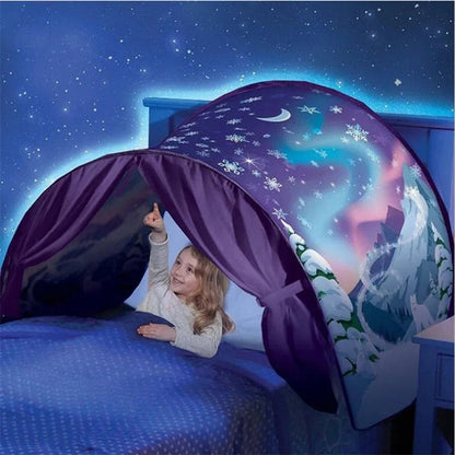 KidsDream - Kinderbedtent - Creëer Magische Dromen Met de Fantasie Tent - Eenvoudige Installatie