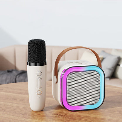 SingJoy Mini Karaoke Systeem – Draadloze Microfoons voor Onvergetelijke Zangmomenten