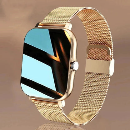 Gold Watch - Multifunctionele Digitale Smartwatch