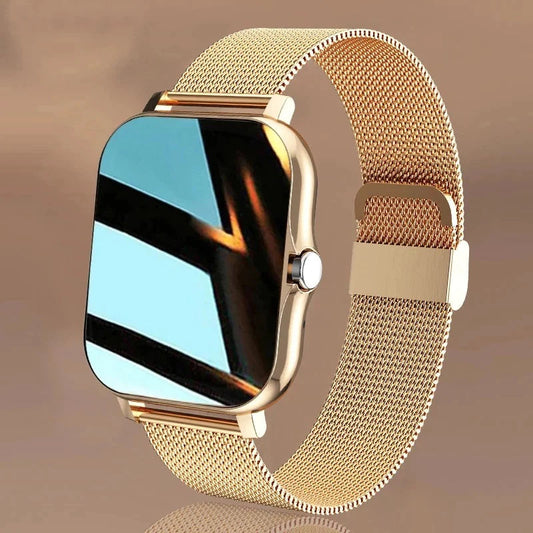 Gold Watch - Multifunctionele Digitale Smartwatch