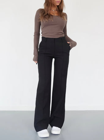 Jill - High-Waist Pantalon – Stijlvolle & Comfortabele Damesbroek - Tijdloze Elegantie