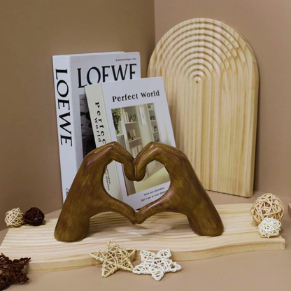 WoodLove - Heart-Shaped Handicraft Van Eiken Hout