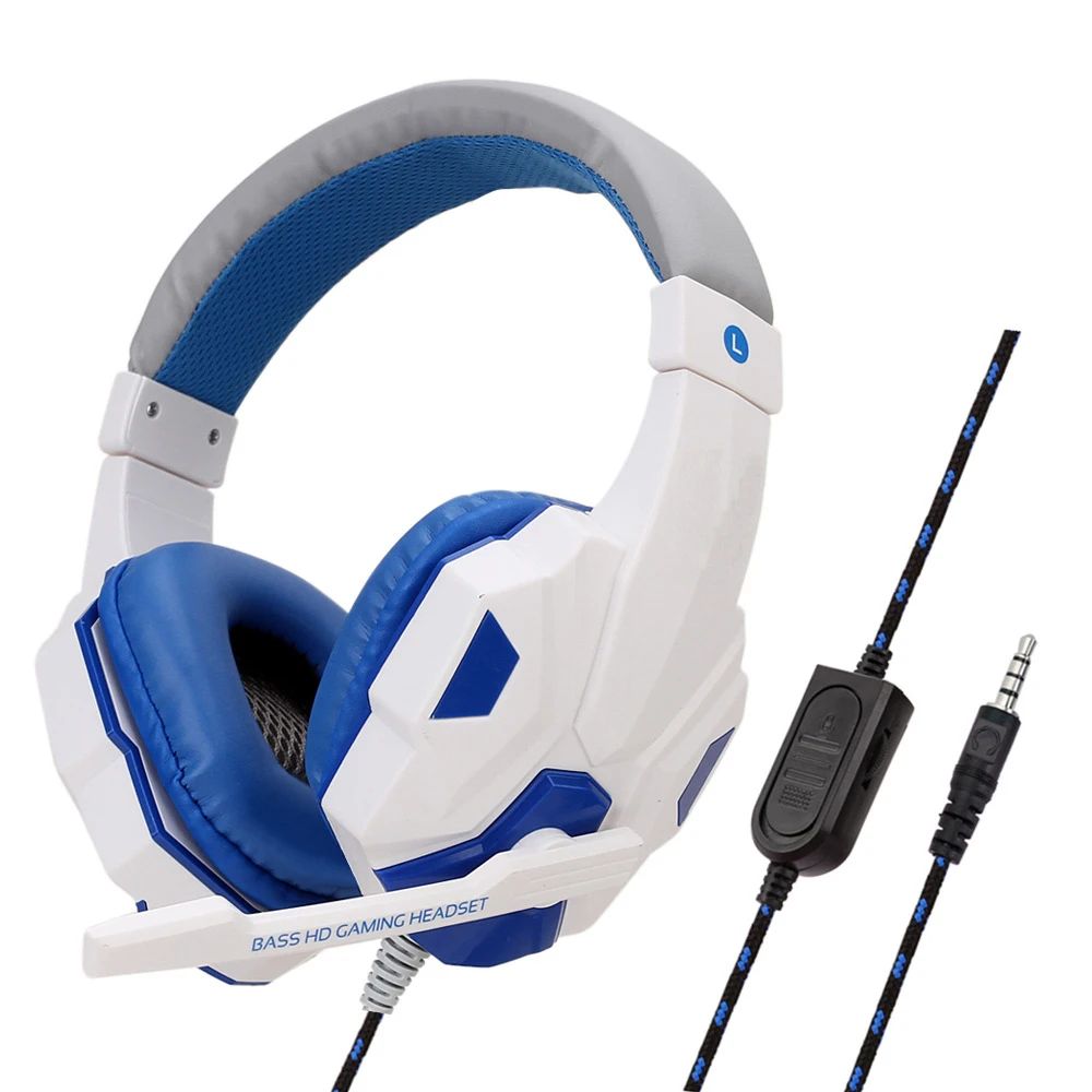 BedRade - Gaming Headset voor PS4/PS5/Xbox/Smartphone/PC - 120° Verstelbare Headset met Ruisonderdrukkende Microfoon