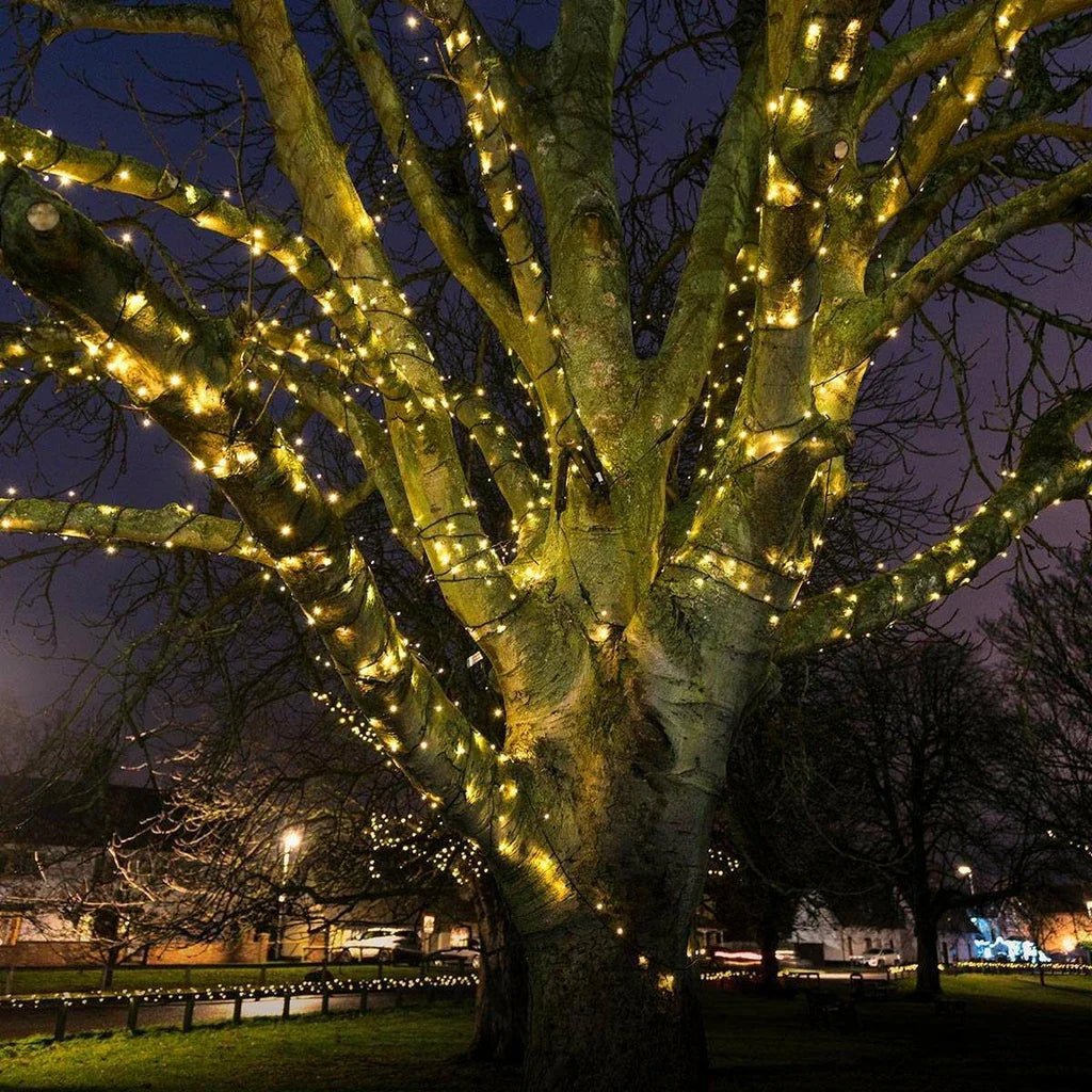 LED Kerstverlichting Voor Buitenhuis - Koppelbare Extra Zuinige Sfeerverlichting Voor Bomen En Tuin