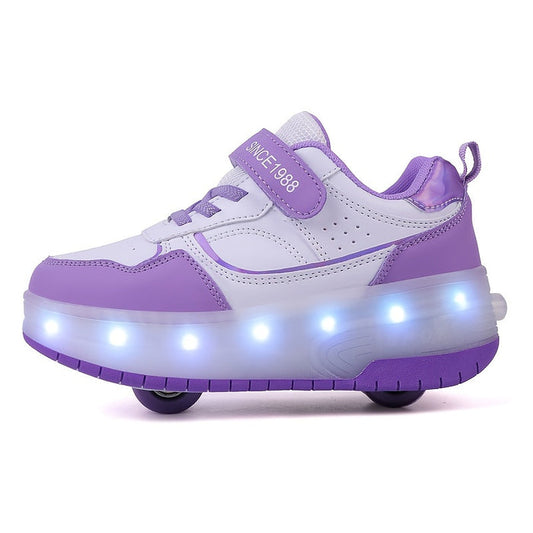 FlashRider – Lichtspektakel Roller Sneakers voor Kinderen