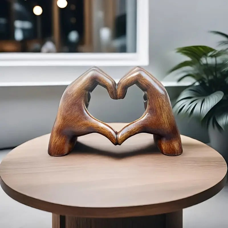 WoodLove - Heart-Shaped Handicraft Van Eiken Hout