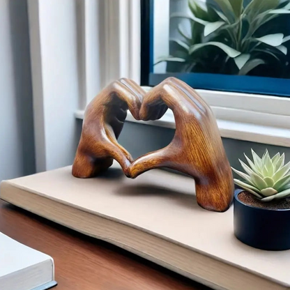 WoodLove - Heart-Shaped Handicraft Van Eiken Hout