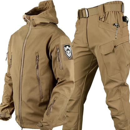 StormShield - Beschermende Wind- en Waterdichte Outdoor Jack en Broek Set