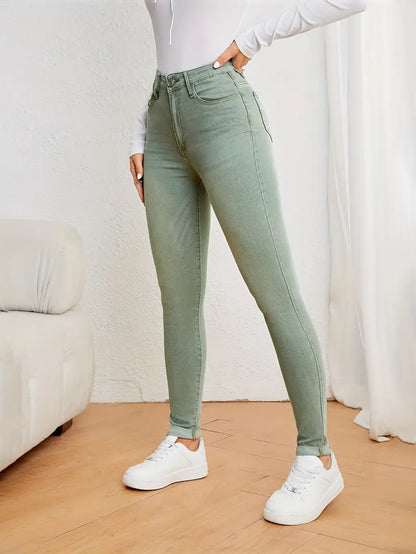 Dames Skinny Jeans – Casual, Stretch Denim, Tijdloos & Comfortabel voor Elke Gelegenheid