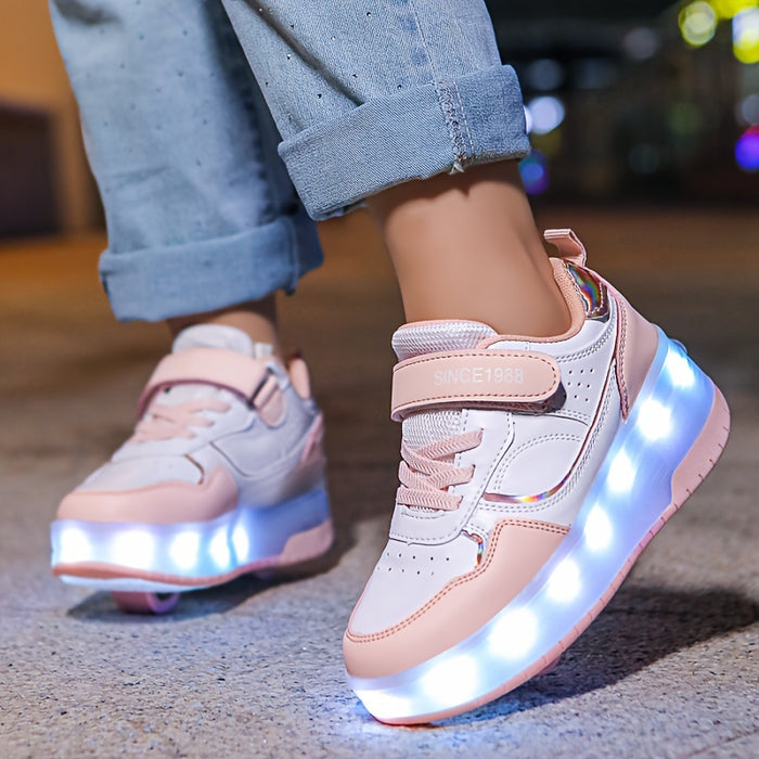 FlashRider – Lichtspektakel Roller Sneakers voor Kinderen