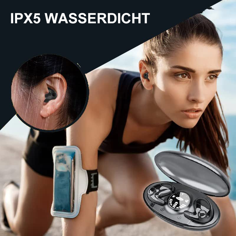 Onzichtbare Draadloze Slaapkoptelefoon - IPX5 Waterdicht & Comfortabel