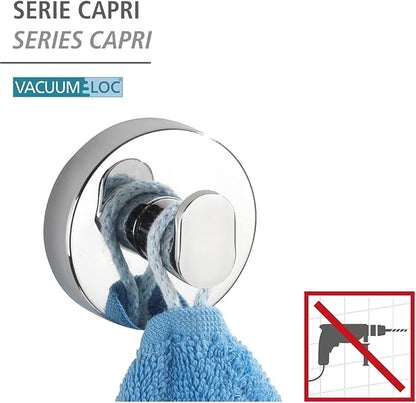 Vacuum-Loc Wandhaken Duo Capri – Boorvrije & Sterke Wandmontage voor Badkamer & Keuken