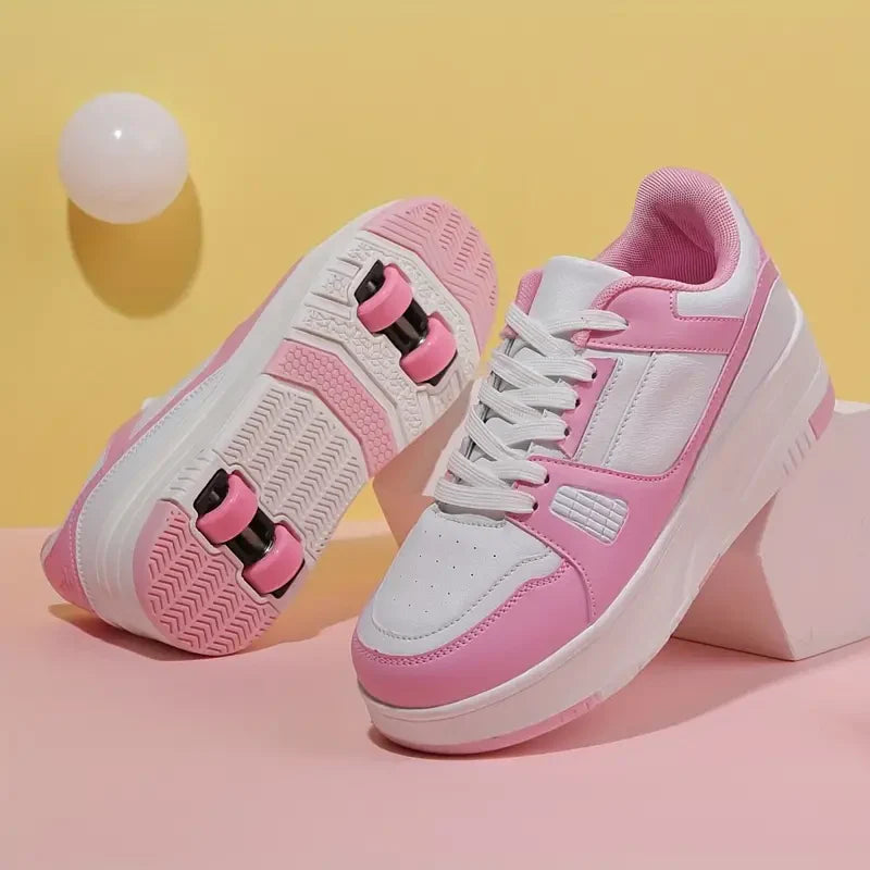 GlideKicks - Stoere Sneakers met Wieltjes voor Ultiem Plezier