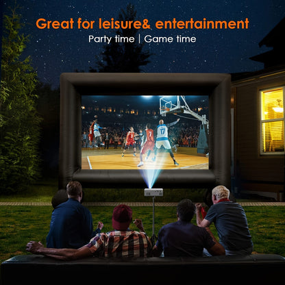 Ultra-Heldere Mini Projector 3000 Lumen – Draagbaar, HDTV & USB, Ideaal voor Thuisbioscoop & Buiten!