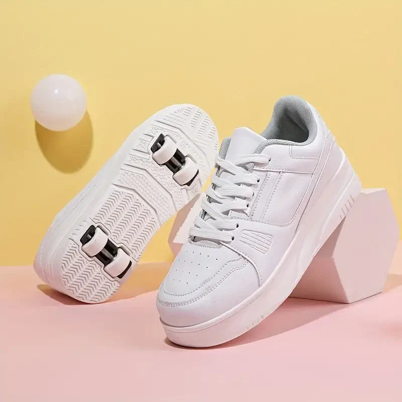 GlideKicks - Stoere Sneakers met Wieltjes voor Ultiem Plezier