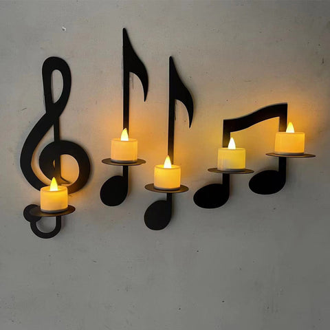 Casual Melodic - Breng stijl en muzikaliteit in huis met deze unieke wanddecoratie