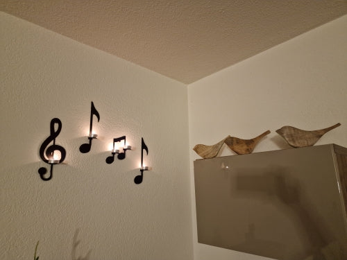 Casual Melodic - Breng stijl en muzikaliteit in huis met deze unieke wanddecoratie