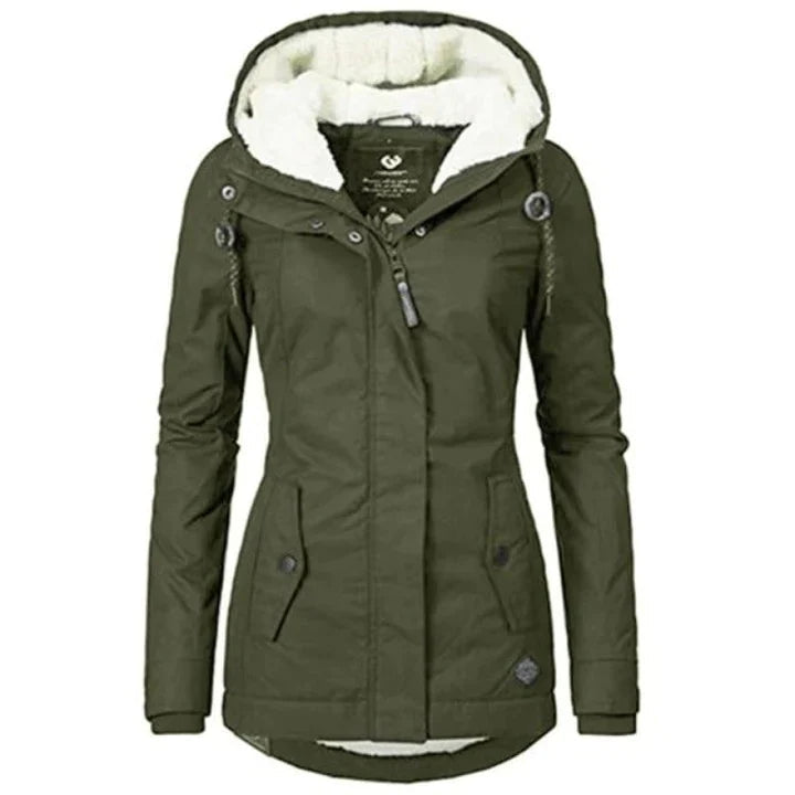 Armeni - Comfortabele Dames Winterjas Met Capuchon