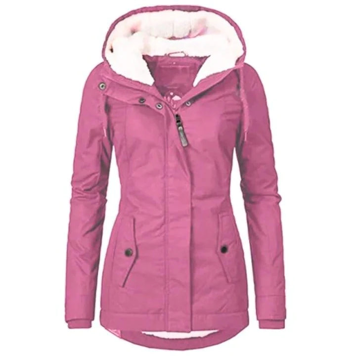 Armeni - Comfortabele Dames Winterjas Met Capuchon