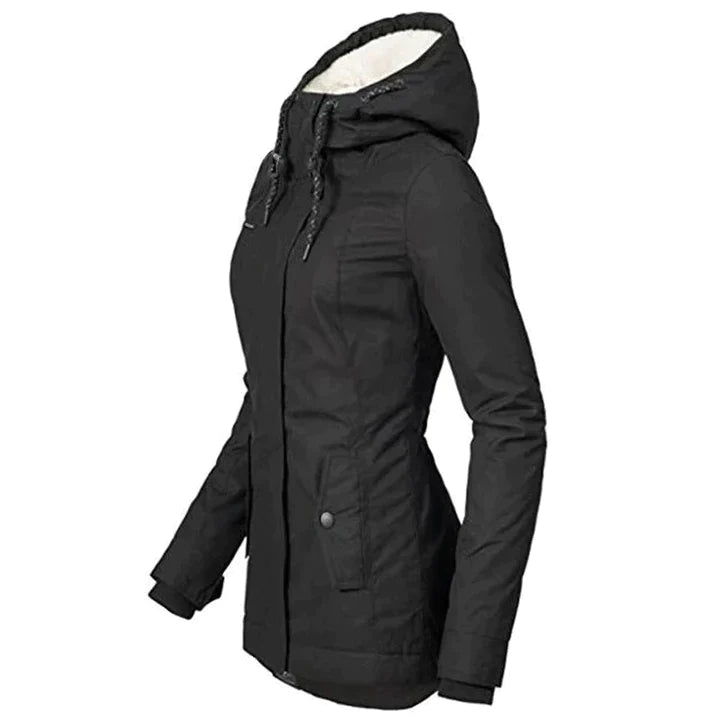 Armeni - Comfortabele Dames Winterjas Met Capuchon