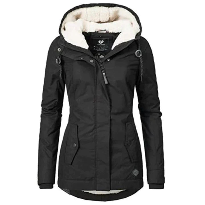 Armeni - Comfortabele Dames Winterjas Met Capuchon