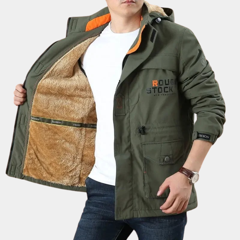 Casual Water- En Winddichte Outdoorjas Voor Heren - CAMELLO