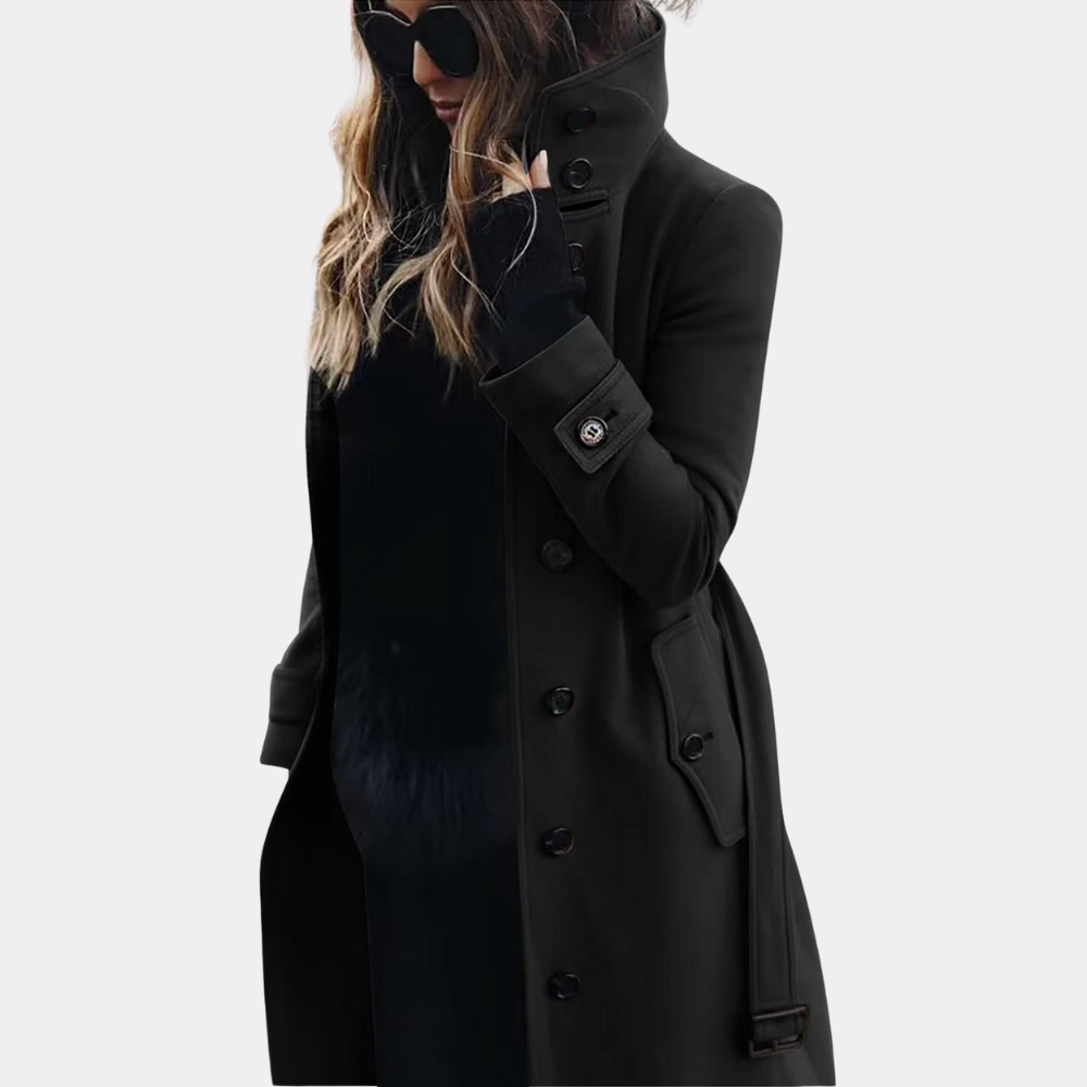 Stijlvolle en warme trenchcoat voor dames - MILA