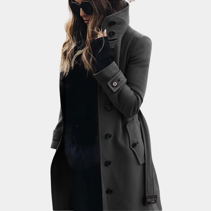 Stijlvolle en warme trenchcoat voor dames - MILA