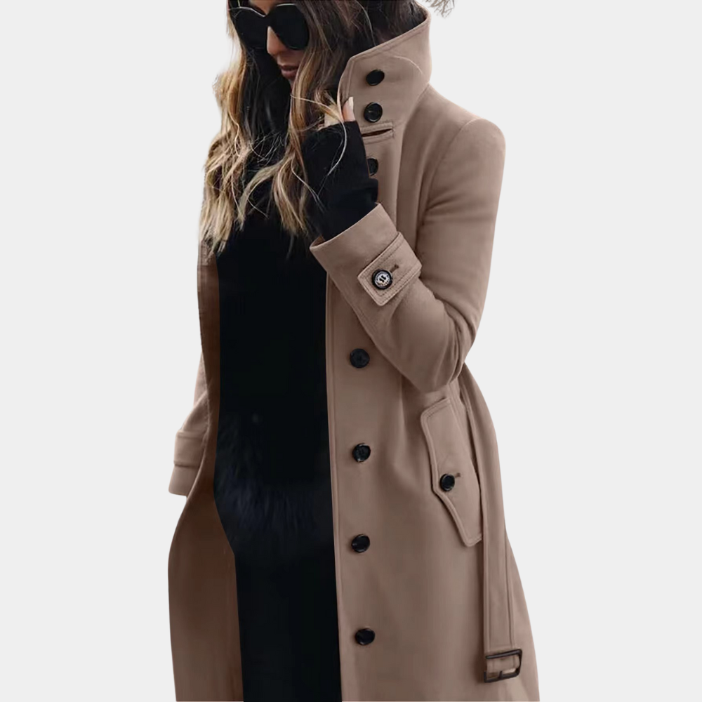 Stijlvolle en warme trenchcoat voor dames - MILA