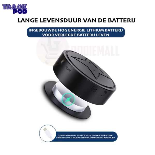 EasyTrack GPS - Magnetische GPS-Tracker voor controle op al je vervoersmiddelen