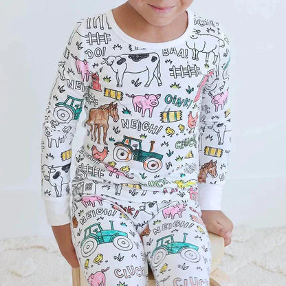 DreamPalette - Creatieve Bedtijd Kleding voor Kinderen