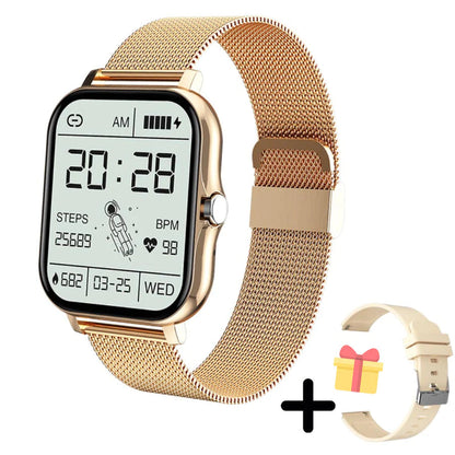 Gold Watch - Multifunctionele Digitale Smartwatch