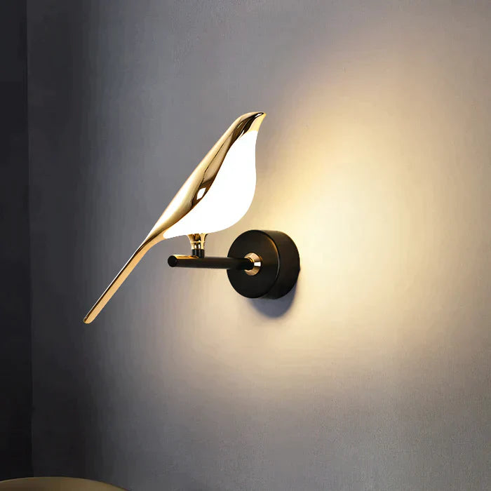 FlyBird - Moderne wandlamp in vogelvorm