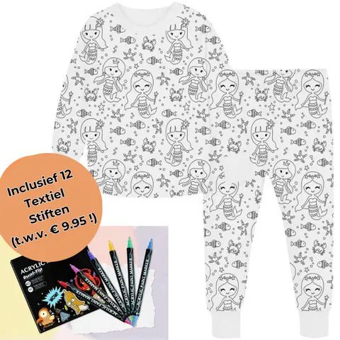 DreamPalette - Creatieve Bedtijd Kleding voor Kinderen