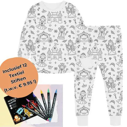 DreamPalette - Creatieve Bedtijd Kleding voor Kinderen