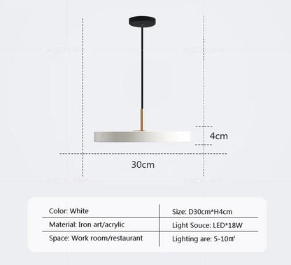 ZenSerenity – Minimalistische Plafondlamp voor een Rustige en Stijlvolle Sfeer