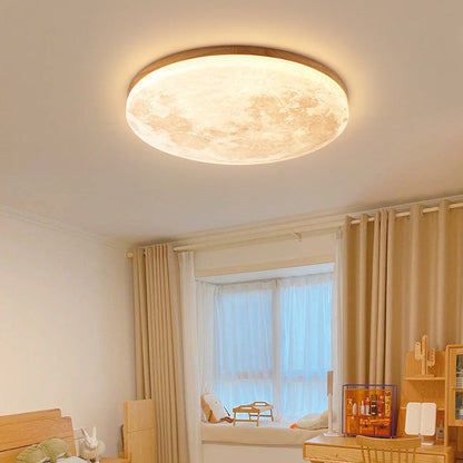 LunaGlow - Maanlamp Plafondlamp Met Zachte LED-verlichting