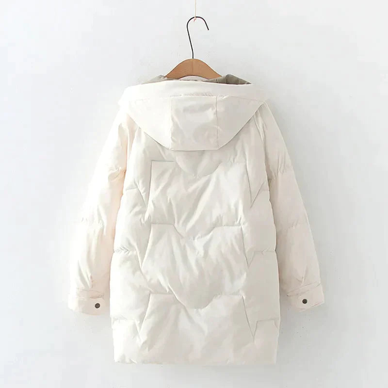 Warme Parka Winterjas Met Capuchon voor Dames - STELLA