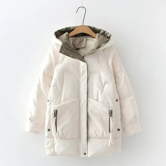 Warme Parka Winterjas Met Capuchon voor Dames - STELLA